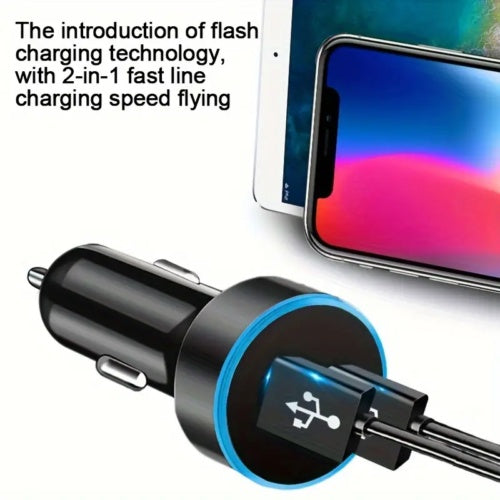 2-Port USB Car Charger Adapter⚡