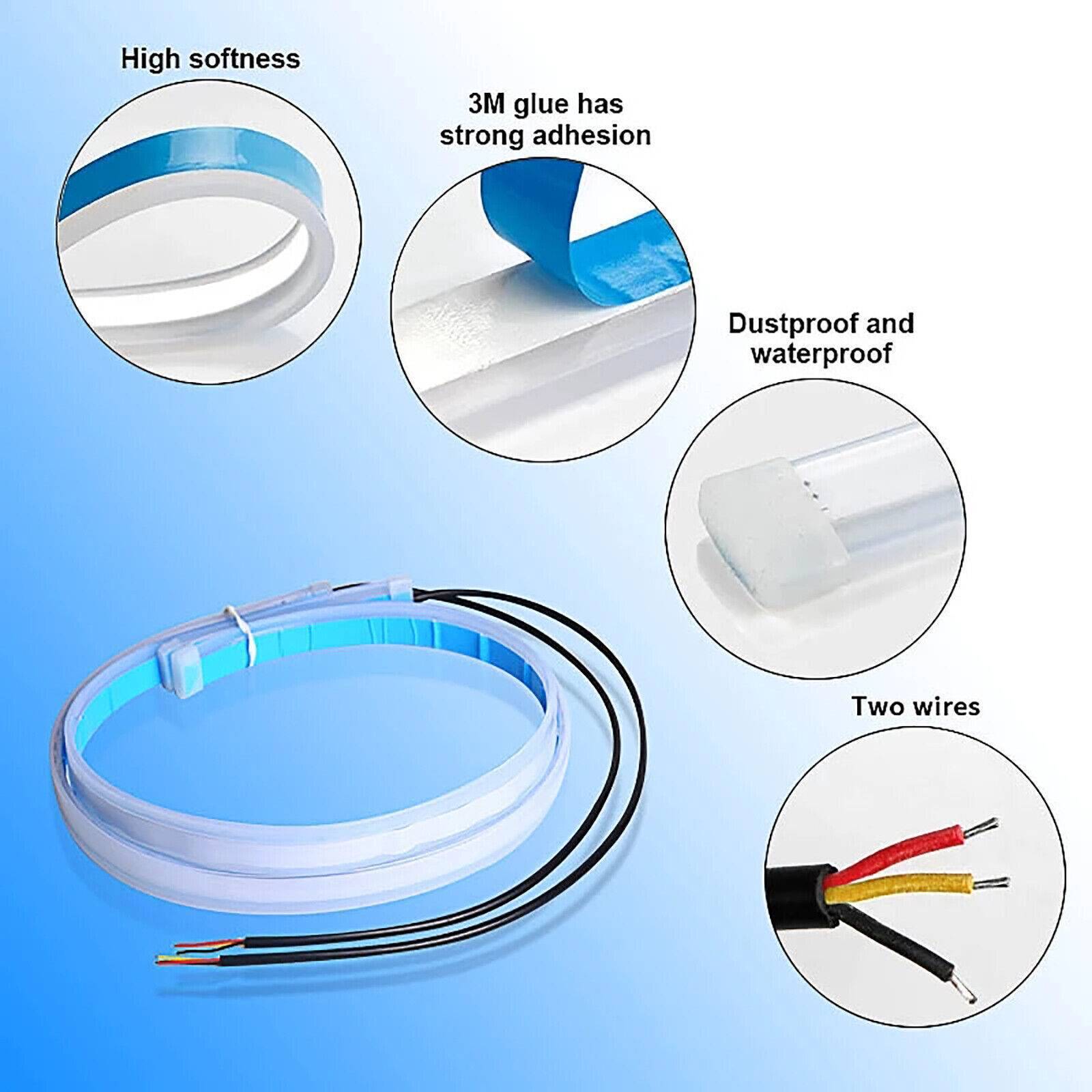 Flexible Tube Design Switchback LED Strip