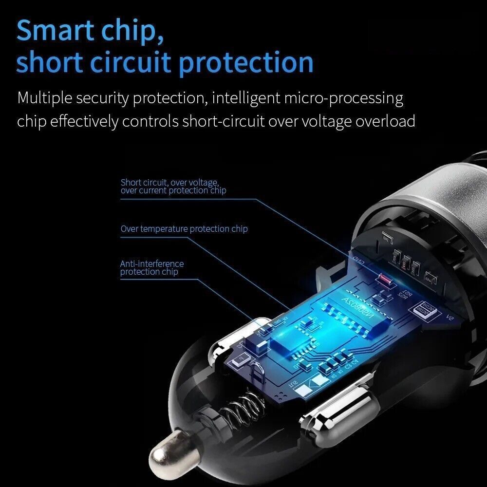 2-Port USB Car Charger Adapter⚡