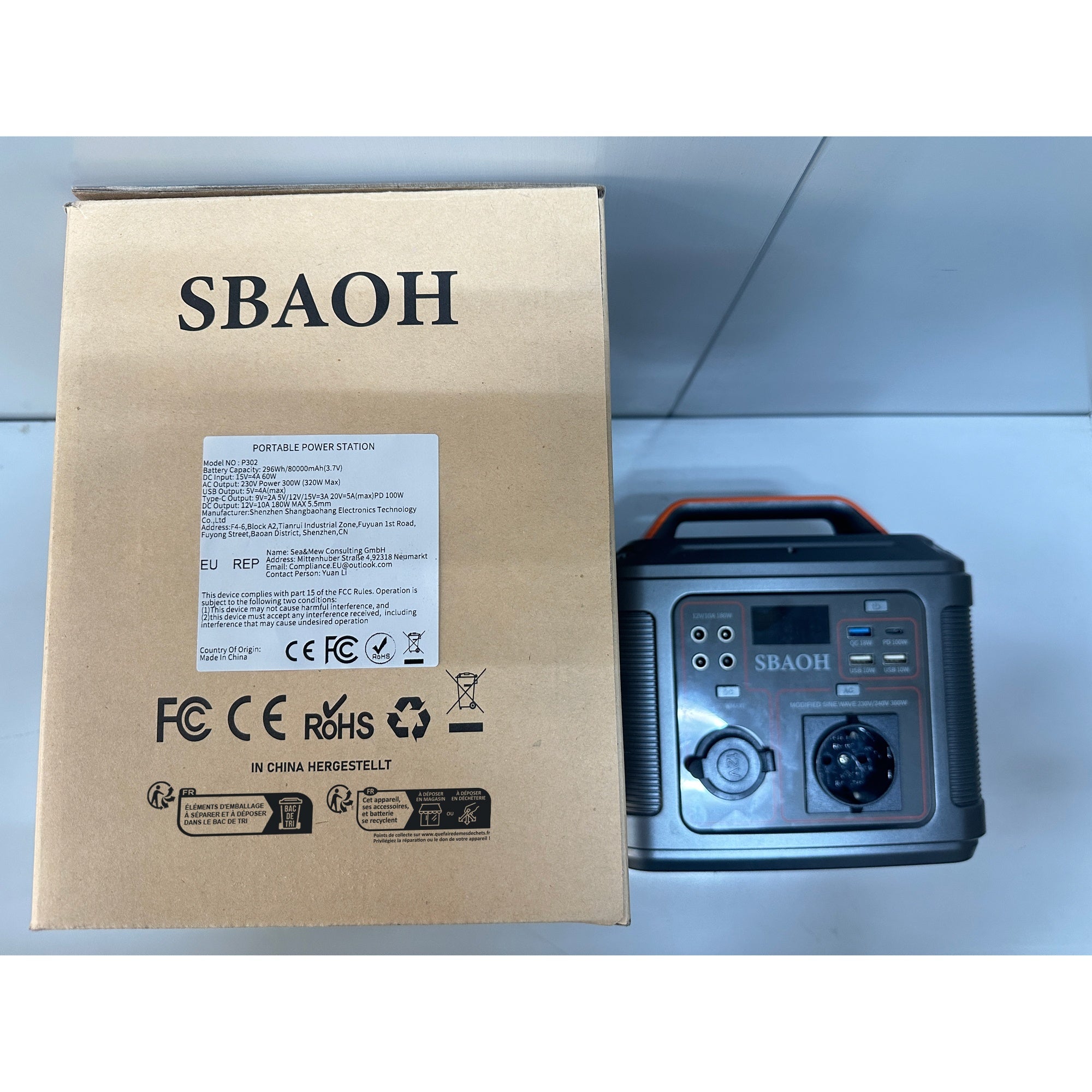 P302 296Wh Portable Generator⚡
