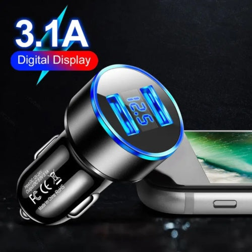 2-Port USB Car Charger Adapter⚡