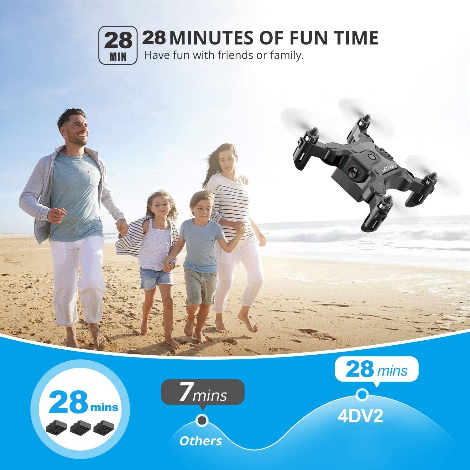 4DRC V2 Quadcopter Drone