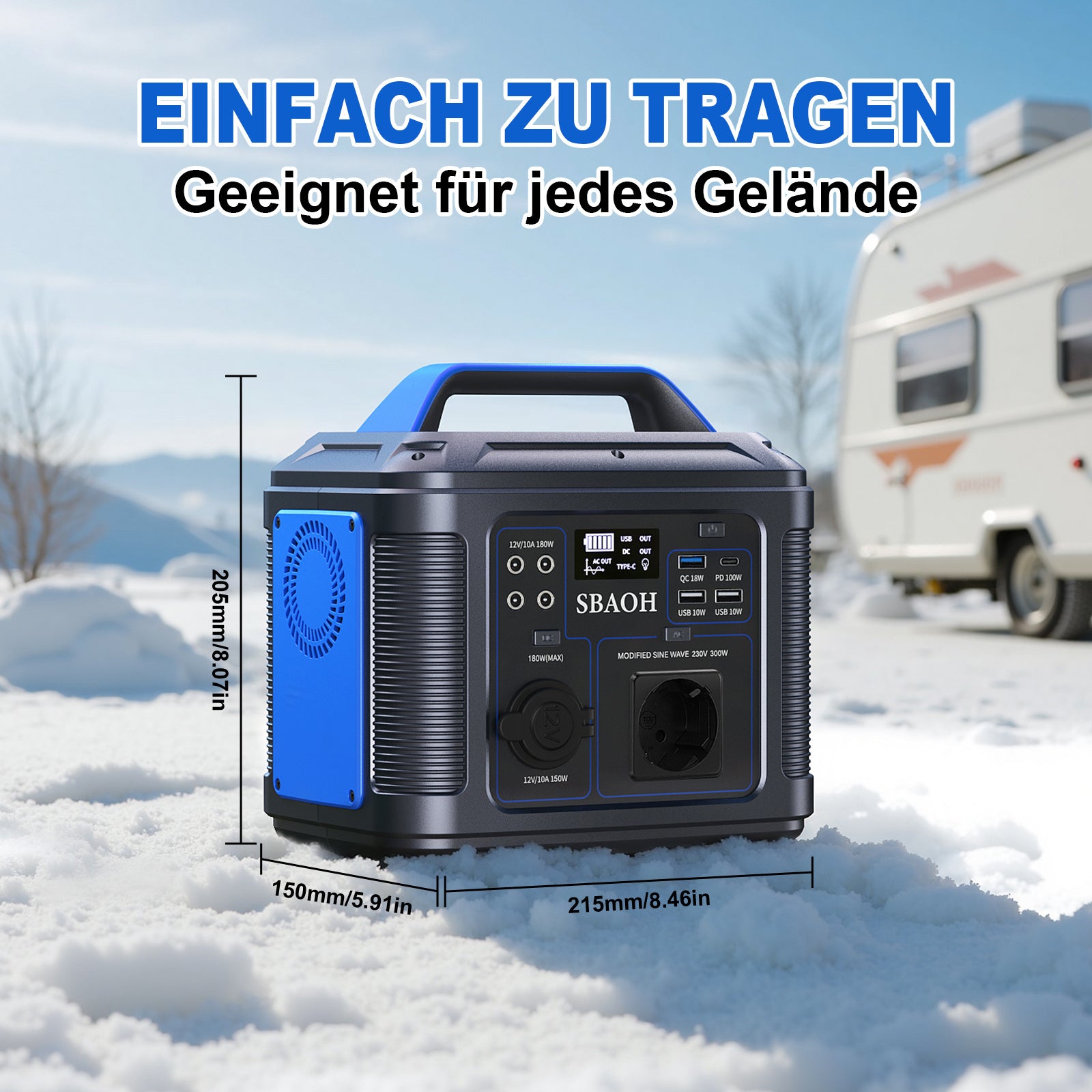 P302 296Wh Portable Generator⚡
